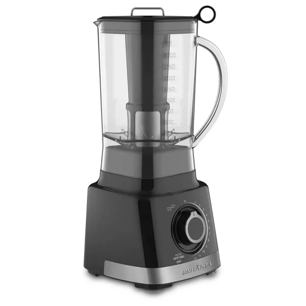 Liquidificador Britânia Fortis Turbo 1400W Preto BLQ1300P – 127 Volts - Imagem 3