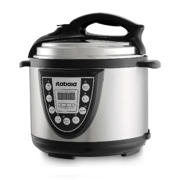 Panela de Pressão Elétrica Itatiaia Inox 5 Litros PPMID1002 – 127 Volts - Imagem 2